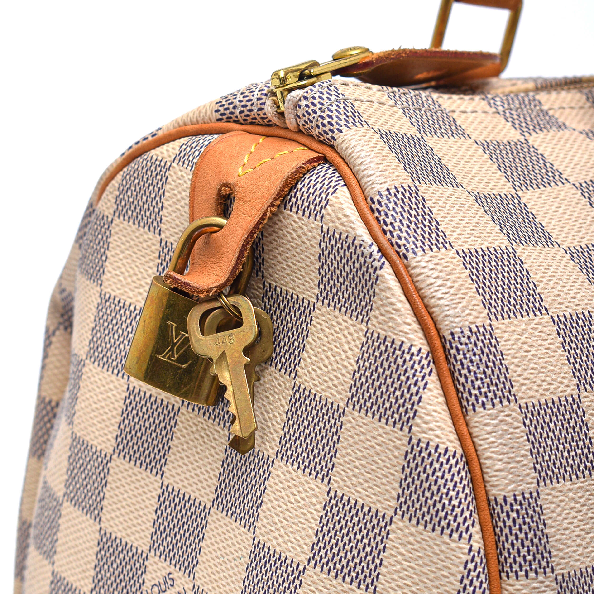 Louis Vuitton - Damier Azur Canvas 30 Speedy Bag